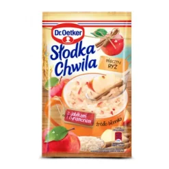 Dr. Oetker Desery Jednoporcjowe | Słodka Chwila Mleczny Ryż z jabłkami i cynamonem
