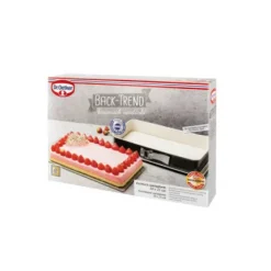 Dr. Oetker Formy Prostokątne | Tortownica prostokątna 38x25 cm, Back Trend
