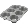 Wilton Formy Do Babeczek | Recipe Right® 6 Cup Jumbo Muffin Pan Forma do dużych muffinów (6 gniazd) Jumbo Recipe Right -