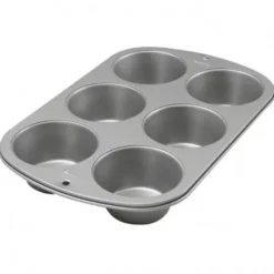 Wilton Formy Do Babeczek | Recipe Right® 6 Cup Jumbo Muffin Pan Forma do dużych muffinów (6 gniazd) Jumbo Recipe Right -