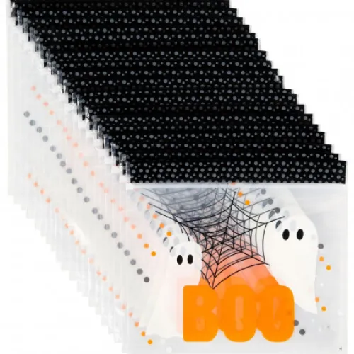 Wilton Woreczki | Woreczki foliowe Halloween "Boo" (20 szt.) -