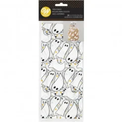 Wilton Woreczki | Woreczki foliowe Halloween duszki (20 szt.) -