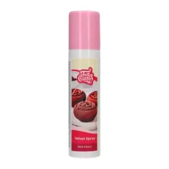 FunCakes Zamsz W Sprayu | Zamsz w sprayu do dekorowania produktów cukierniczych, kolor ciemna czekolada,