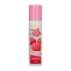 FunCakes Zamsz W Sprayu | Zamsz w sprayu do dekorowania produktów cukierniczych, kolor czerwony,