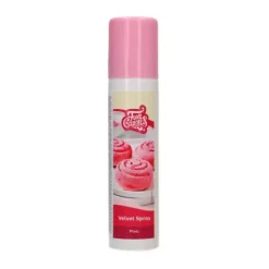 FunCakes Zamsz W Sprayu | Zamsz w sprayu do dekorowania produktów cukierniczych, kolor różowy,