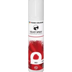 Food Colours Zamsz W Sprayu | Zamsz w spray'u 100 ml czerwony