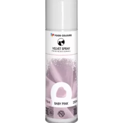 Food Colours Zamsz W Sprayu | Zamsz w spray'u 100 ml pudrowy róż