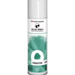 Food Colours Zamsz W Sprayu | Zamsz w spray'u 250 ml turkus