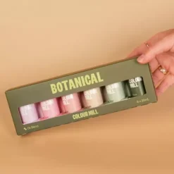 Colour Mill Barwniki Do Czekolady | Zestaw barwników olejowych do mas tłustych Botanicals 6 szt.