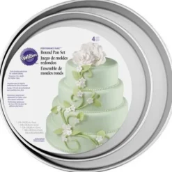 Wilton Zestawy Form | Zestaw 4 form do tortu piętrowego -