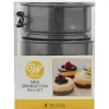 Wilton Zestawy Form|Formy Do Airfryer | Zestaw 3 mini tortownic śr. 10 cm -