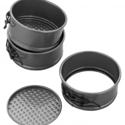 Wilton Zestawy Form|Formy Do Airfryer | Zestaw 3 mini tortownic śr. 10 cm -