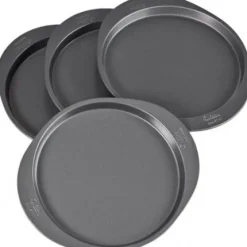 Wilton Zestawy Form | Zestaw 4 okrągłych form do pieczenia śr. 20 cm -